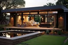 Guest House with Shared Kitchen, Lounge, and Library