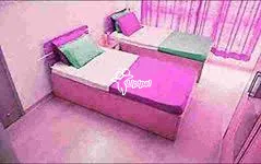 Comfortable Girls’ PG Stay with Attached Bathroom, Wardrobe, and Study