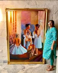 Learn to Create Abstract Textured Artworks Using Acrylic and Mixed Med