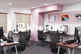 Modern Shared Office Spaces with Business Lounges and Networking Event