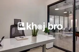 Elegant Shared Office Spaces with Sleek Interiors, Premium Desks, and 