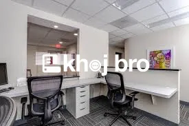 Shared Office Spaces With Security Features Like CCTV and Biometric Ac