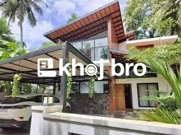 Semi-furnished house with excellent interiors and easy connectivity to