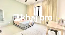 Spacious Rooms for Rent with Attached Bathrooms and Storage Furniture