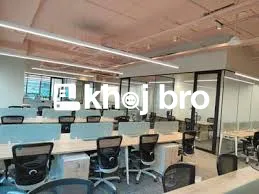 Ready to move office space for rent with modular setup and prime addre