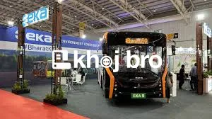 Comfortable semi sleeper AC bus for corporate and tourist groups