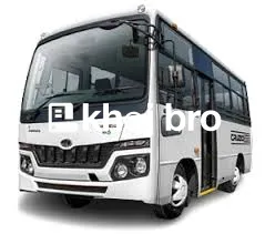 Rugged intercity coach bus designed for long mileage and comfort