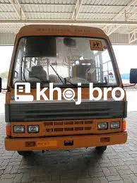 Spacious express coach bus for safe and smooth highway journeys