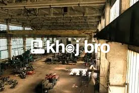 Factory for sale with integrated logistics, storage areas, and modern 