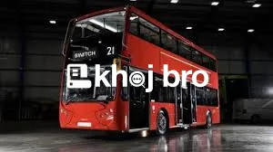 Rugged long distance rural bus with durable frame and engine power