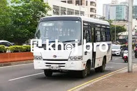 Durable staff transport bus built for reliable daily operations