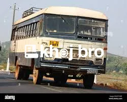 Spacious luxury highway bus with stylish body and smooth interiors