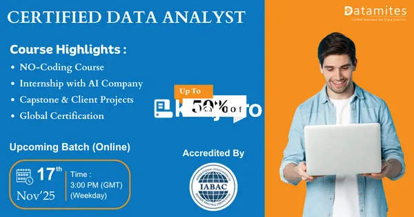 DataMites Offline Data Analyst training in Pune