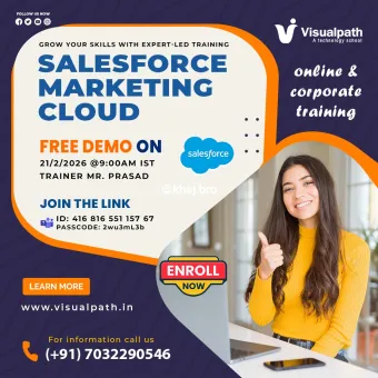 Salesforce Marketing Cloud Live Demo On 21th February 2026!
