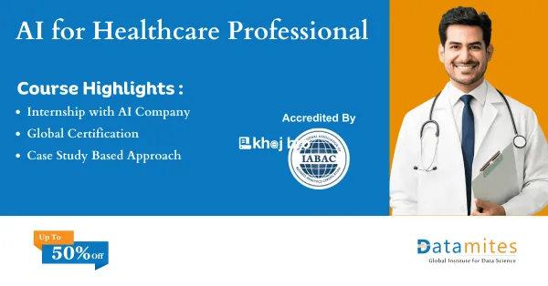 DataMites Best AI for Healthcare Professionals courses in Indore
