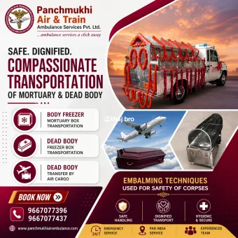 Panchmukhi Corpse Transportation in Chennai- embalming technique used