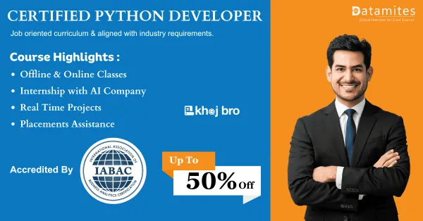 DataMites Python Classes in Vellore