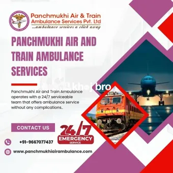 Avail the Efficient Service of Panchmukhi’s Air Ambulance Lucknow 