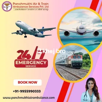 Panchmukhi’s Air Ambulance Amritsar with Medical Equipment
