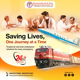 Panchmukhi Low Cost Air and Train Ambulance in Guwahati- complicated..
