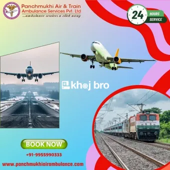 Hi Tech Air Ambulance Services in Raipur with Medical Equipment