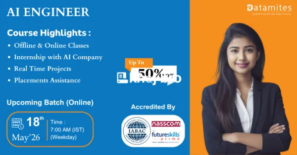 DataMites Best Artificial Intelligence Course in Imphal