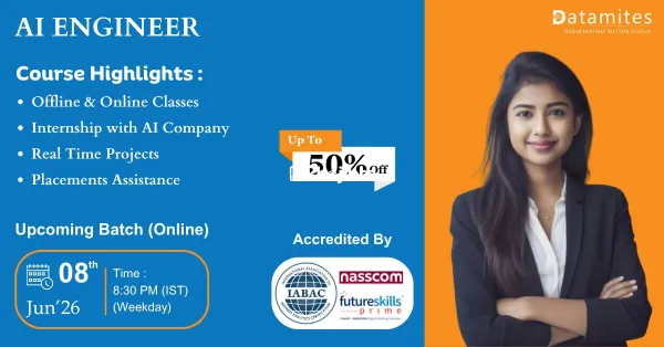 DataMites Best Artificial Intelligence Course in Jamshedpur  