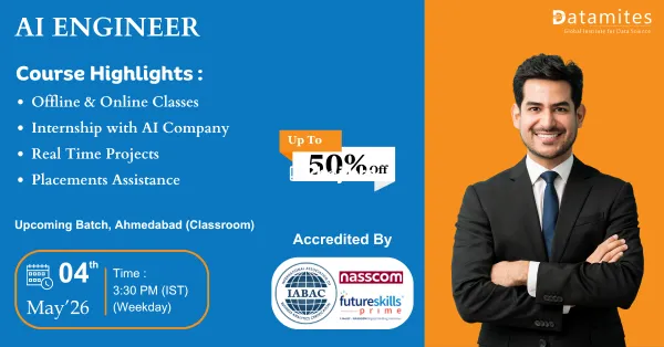 Datamites Artificial Intelligence training in Noida with projects