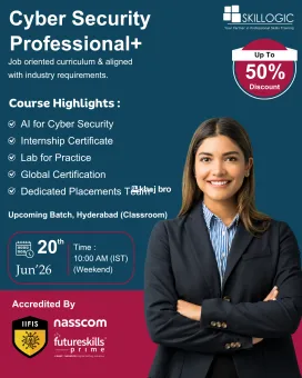 SKILLOGIC Cyber security Institute in Hyderabad