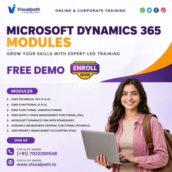 Master D365 Skills with Practical Online Training - Visualpath