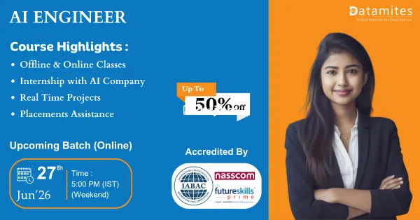 DataMites Artificial intelligence Courses in Noida